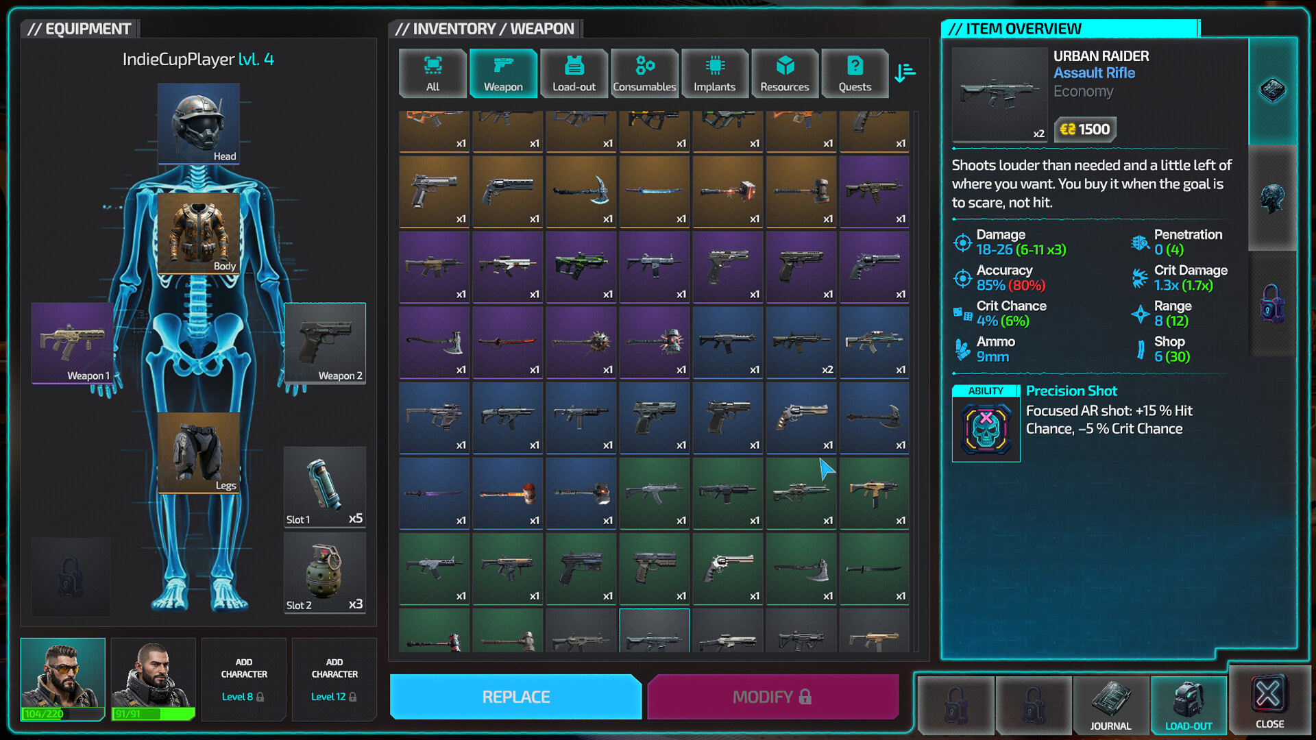 Humanity Echo: Cyberpunk Tactical RPG screenshot #4