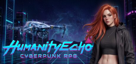 Обложка игры Humanity Echo: Cyberpunk Tactical RPG