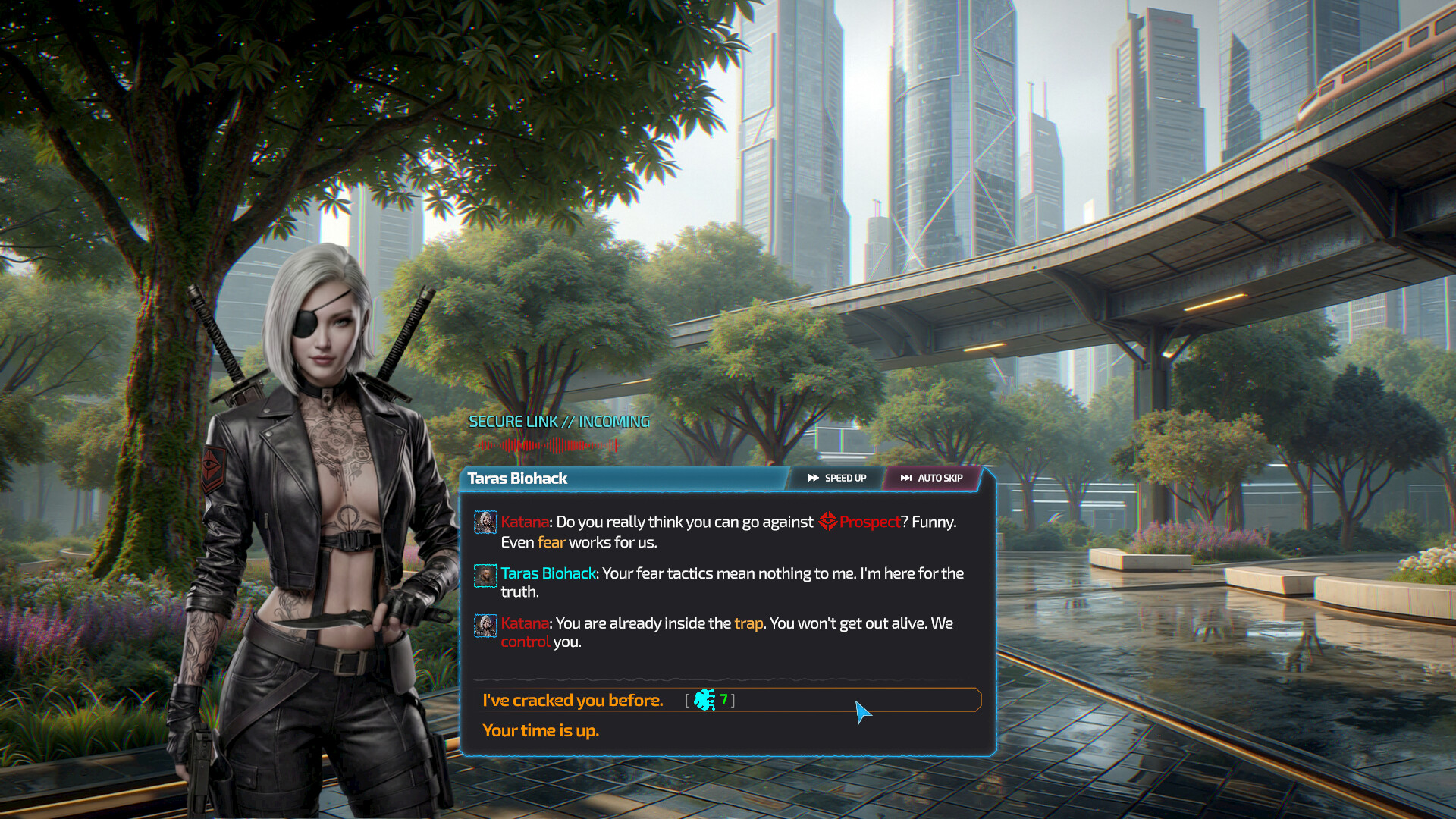 Humanity Echo: Cyberpunk Tactical RPG screenshot #4