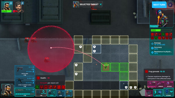 Humanity Echo: Cyberpunk Tactical RPG screenshot 1