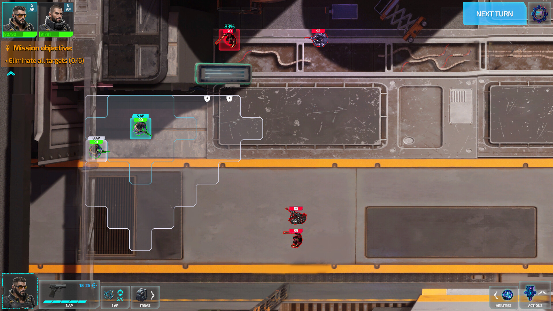 Humanity Echo: Cyberpunk Tactical RPG screenshot #2