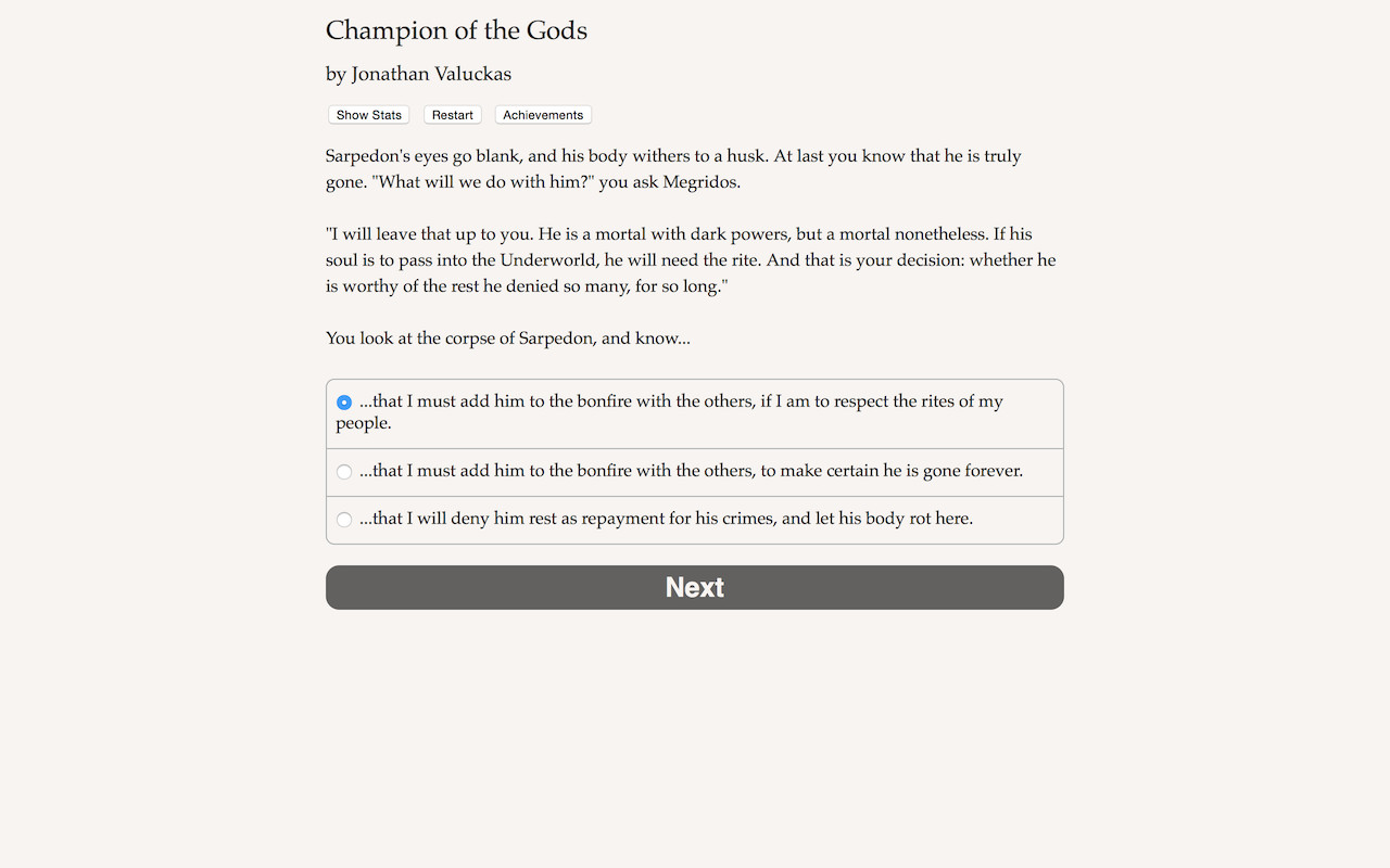 Champion of the Gods screenshot #5