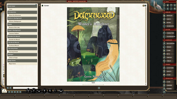 Fantasy Grounds - Dolmenwood - Winter's Daughter