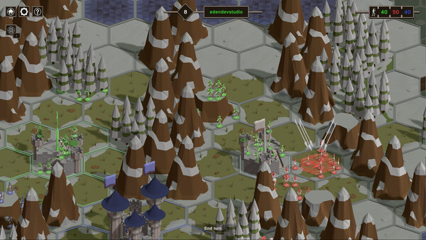 Screenshot of Tabletop Fantasy War