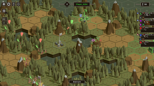 Tabletop Fantasy War screenshot 1