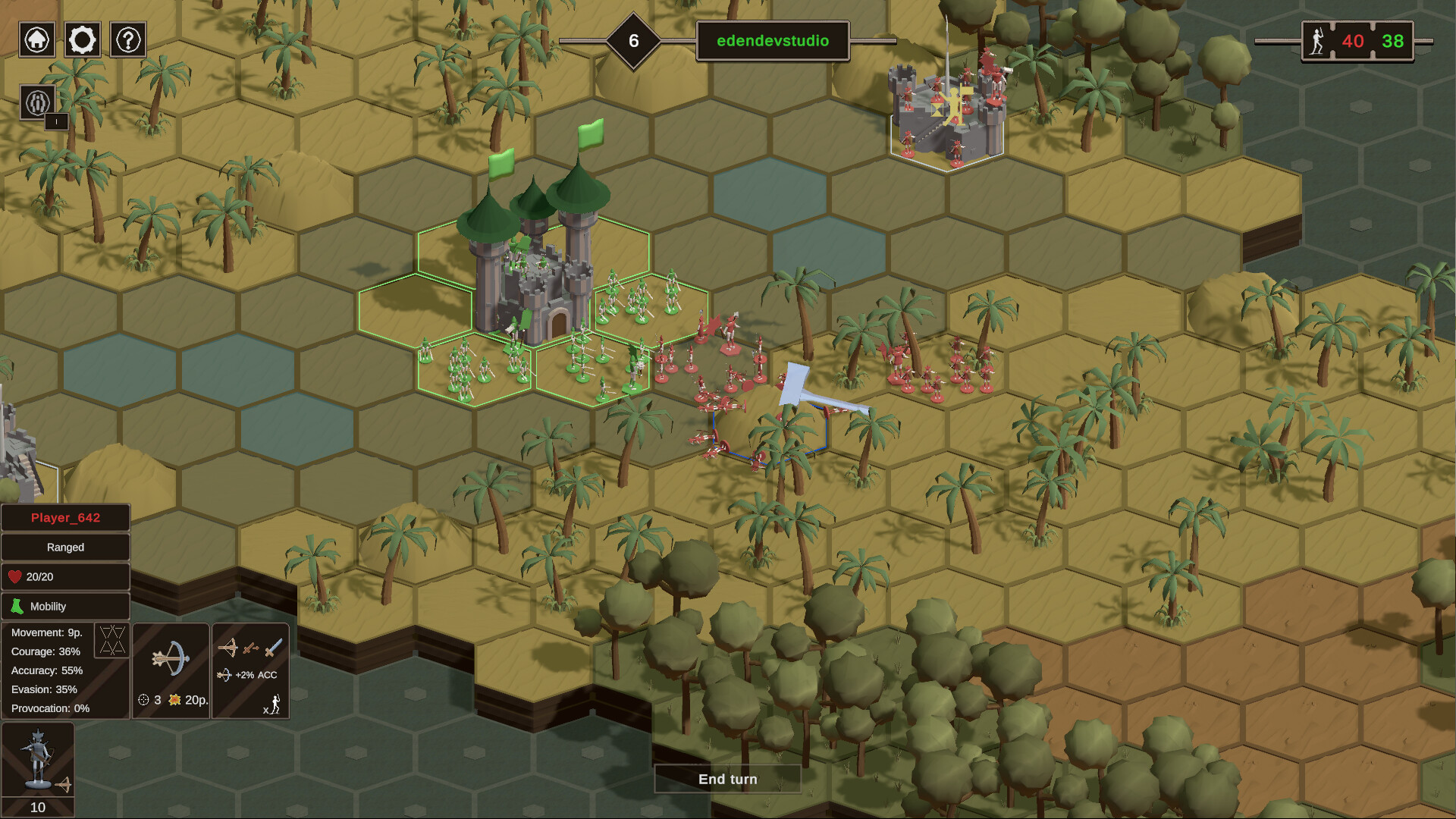Tabletop Fantasy War screenshot #4