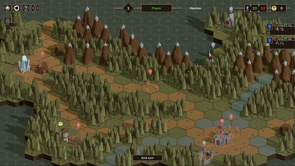 Screenshot of Tabletop Fantasy War