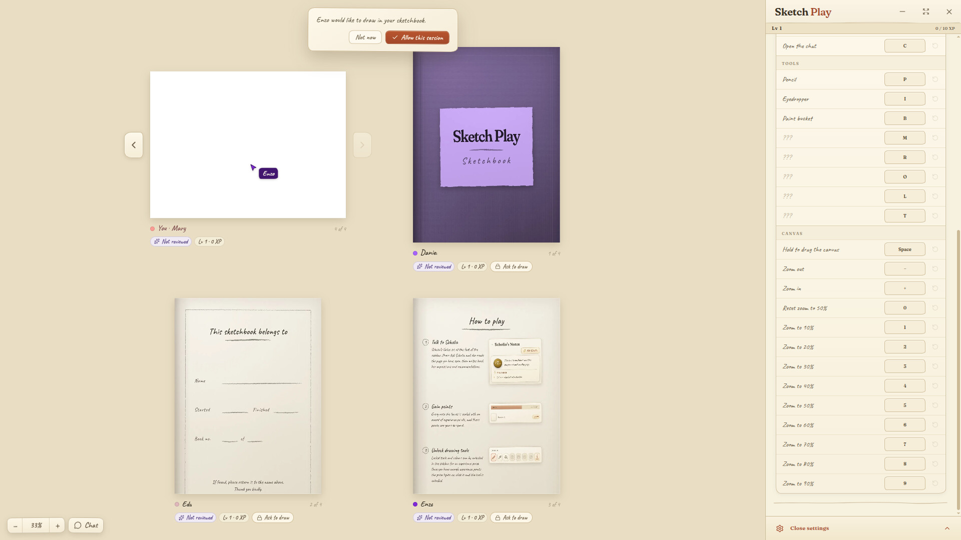 Cozy Sketcher - AI Drawing Game screenshot 5