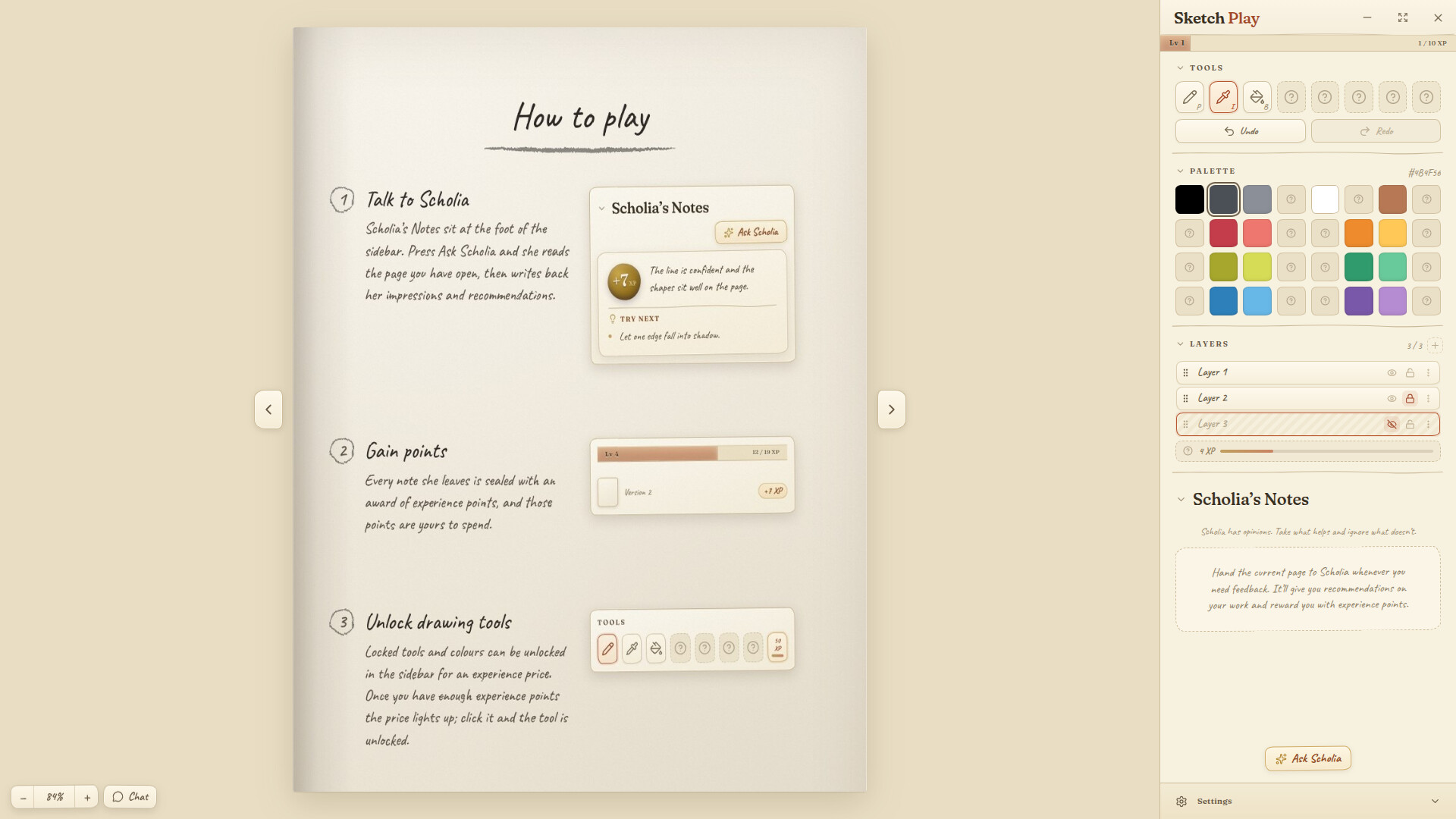 Cozy Sketcher - AI Drawing Game screenshot 2