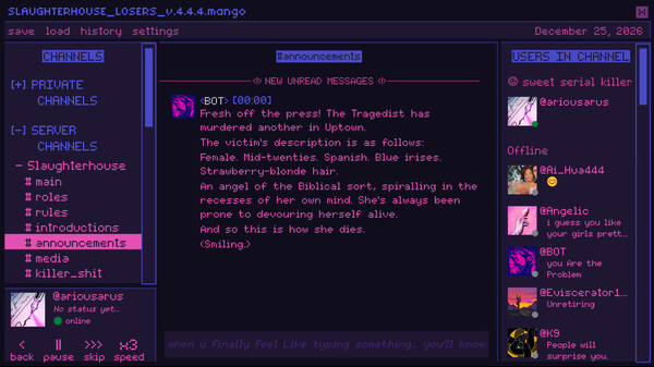 Killer Chat! Expanded Edition - Killing Spree DLC