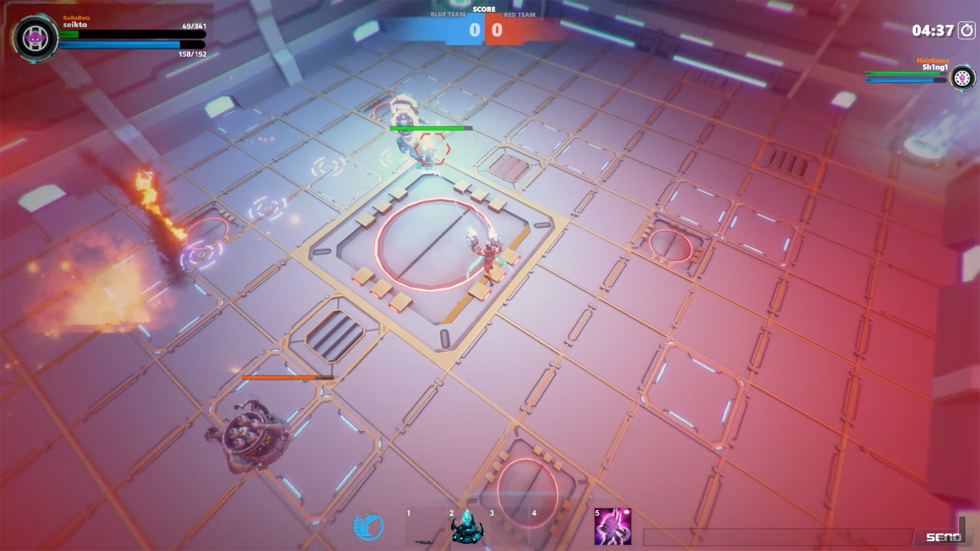 #6. Dungeons and Robots (Steam) Bởi: Glow Games Studio