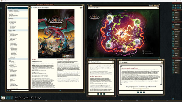 Fantasy Grounds - Arora: Age of Desolation