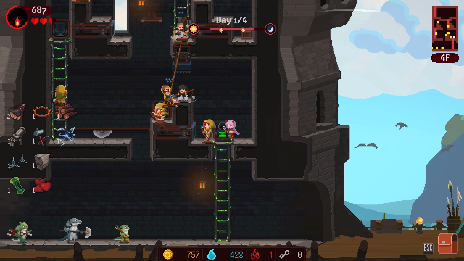 Darklord's Tower screenshot 1