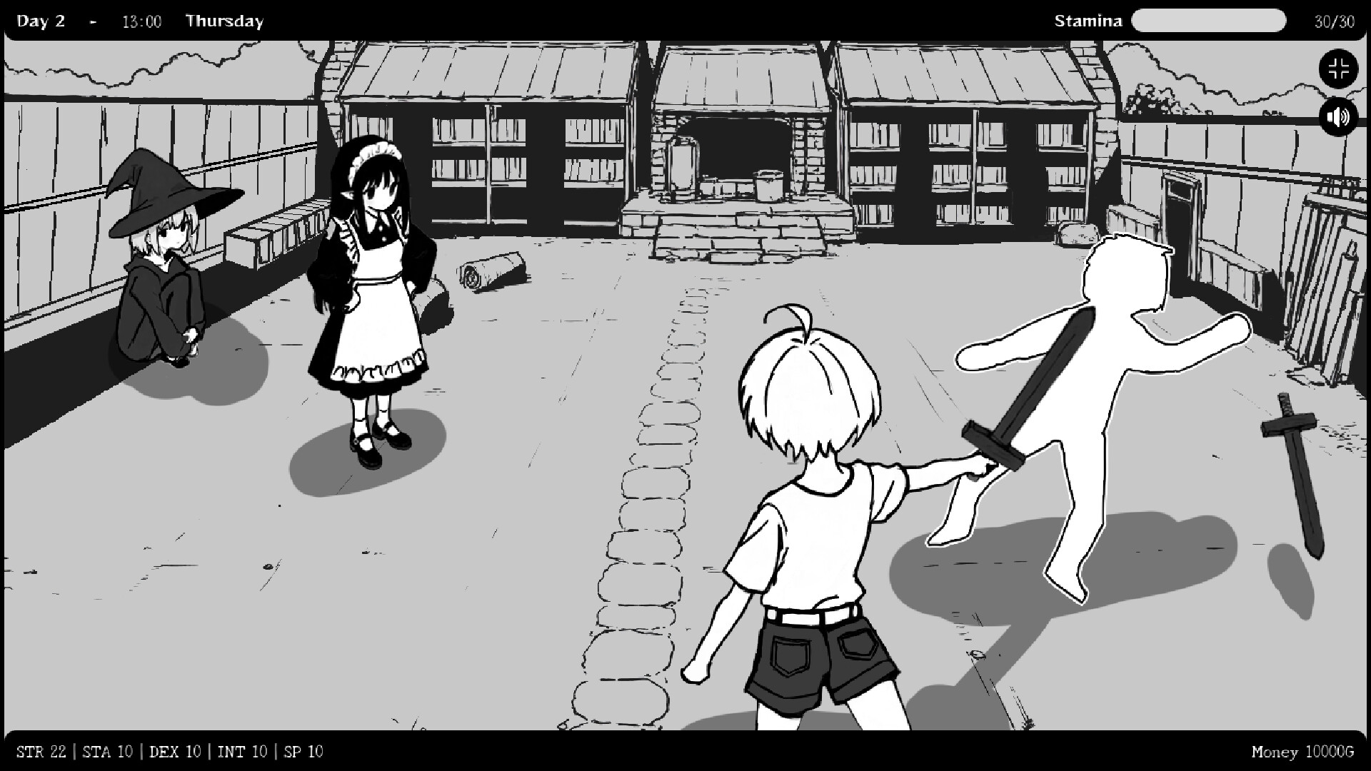 Flirting With Girls in Fantasy World screenshot #2