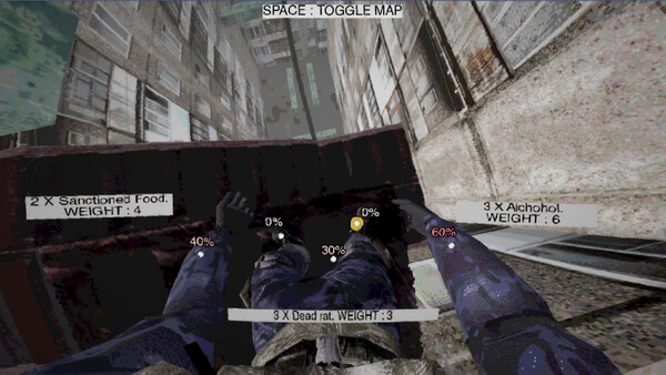 Screenshot of SUPERPANEL gameplay showing in-action mechanics