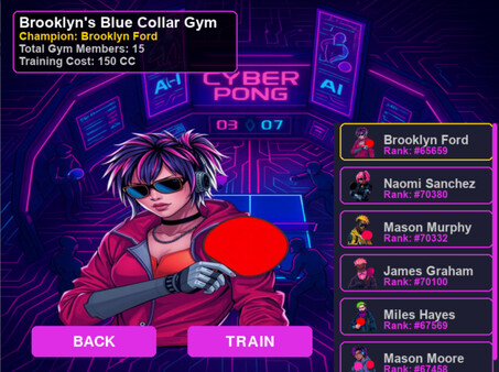 Скриншот из CyberPong AI