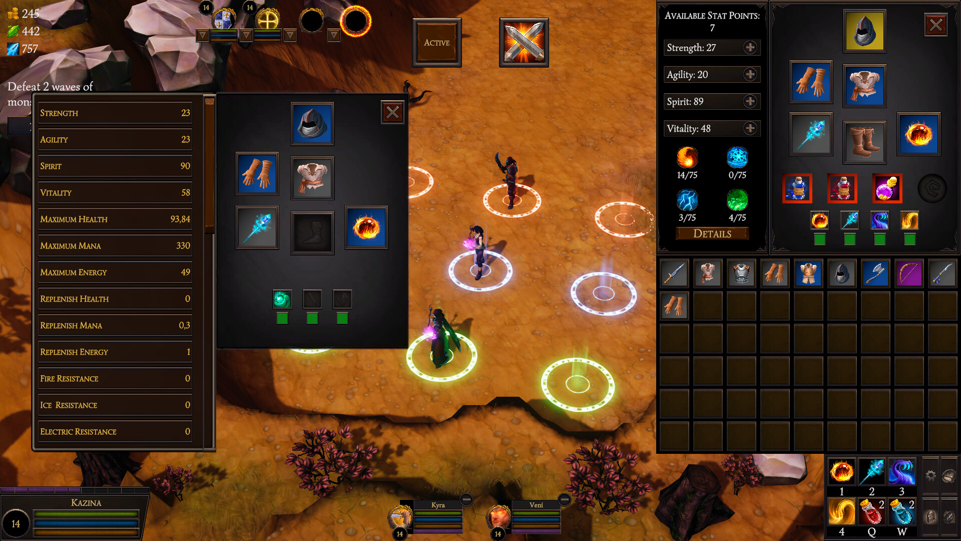 #2. Grinding Guilds Demo (Steam) De: EndeavourDGaming