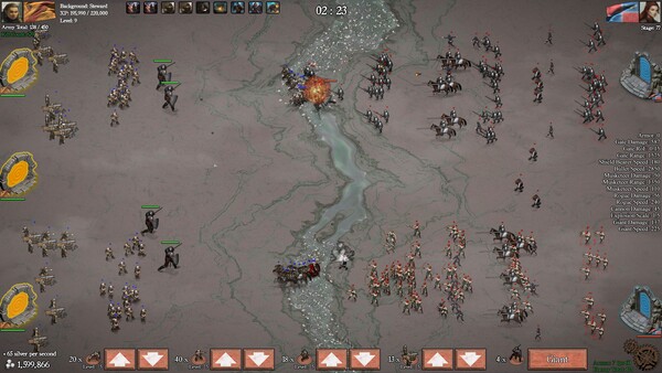 Screenshot of Marshals of Yore gameplay showing in-action mechanics