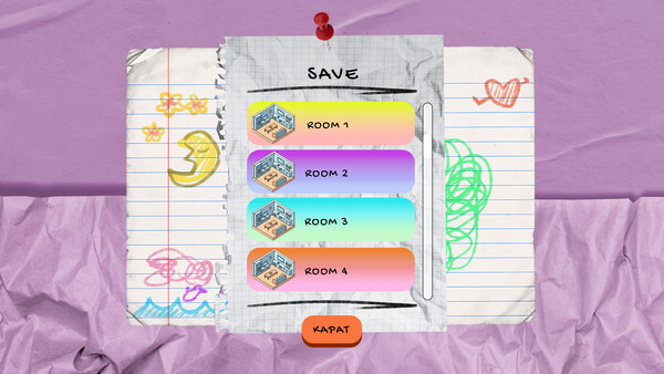 Screenshot 4 of Cozy Sticker Home - final gameplay screenshot