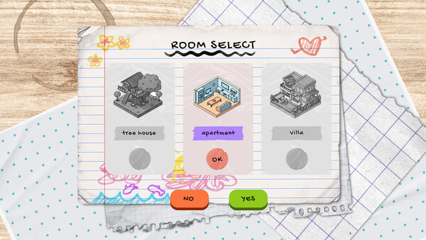 Screenshot 3 of Cozy Sticker Home - more gameplay footage
