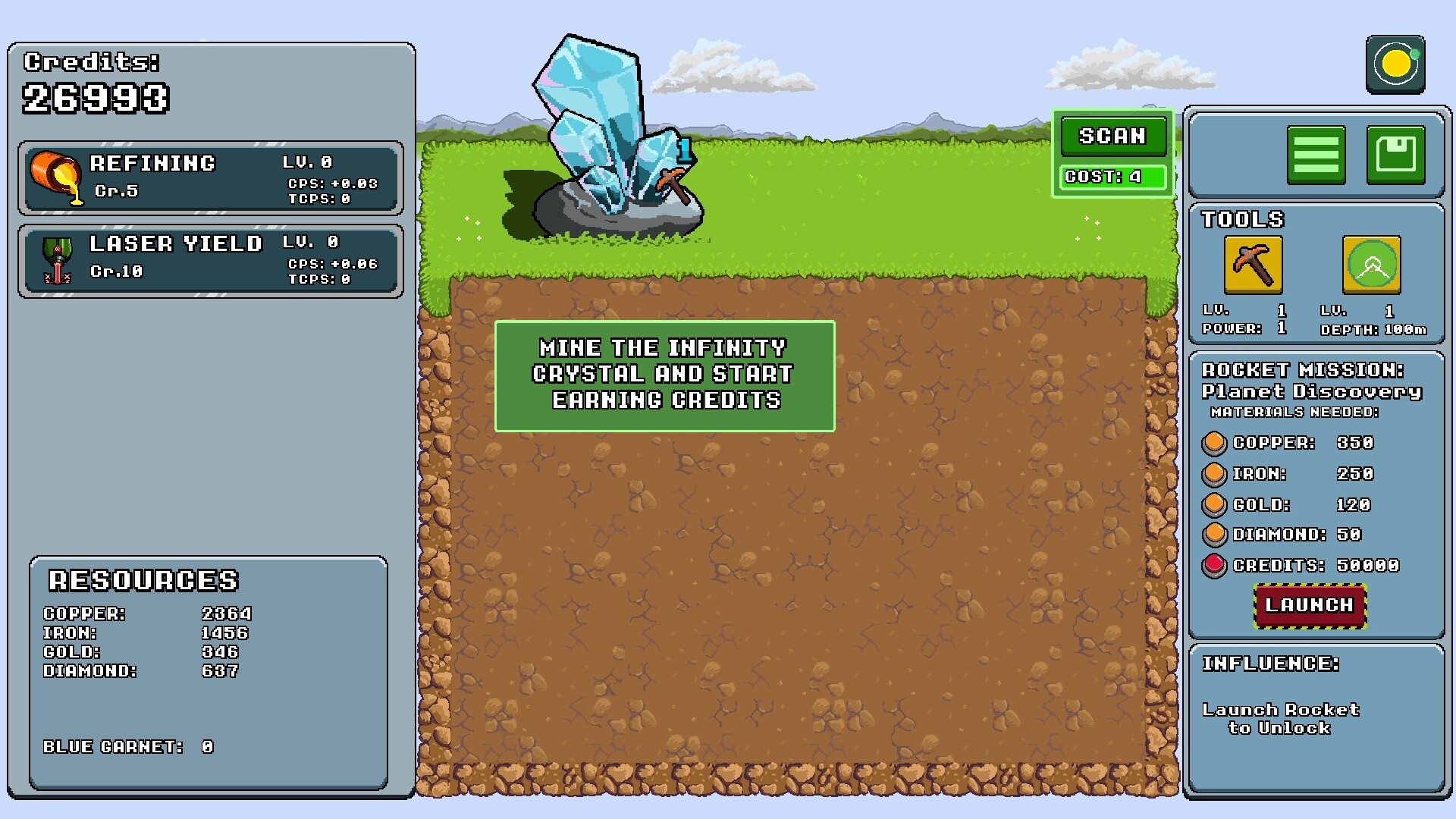 Exofinity Clicker screenshot #2