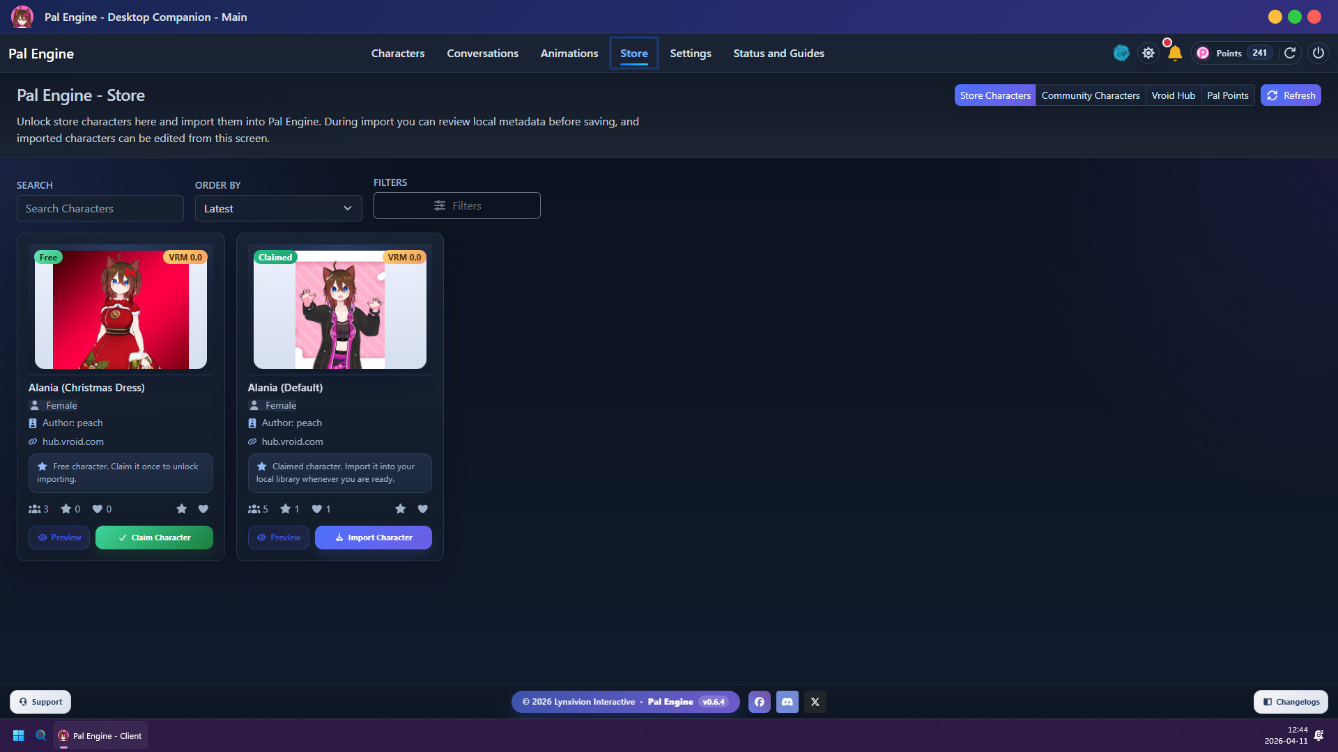 Pal Engine - Desktop Companion screenshot 2