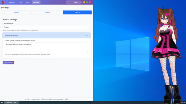 Pal Engine - Desktop Companion.