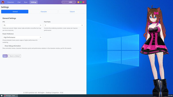 Pal Engine - Desktop Companion.