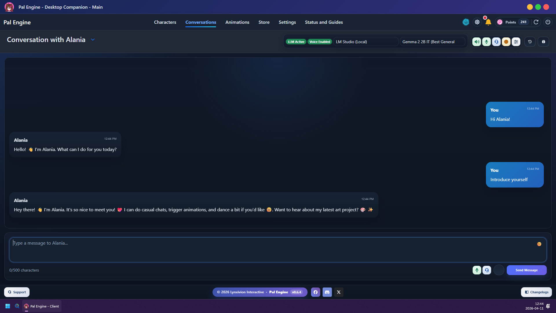 Pal Engine - Desktop Companion screenshot 5