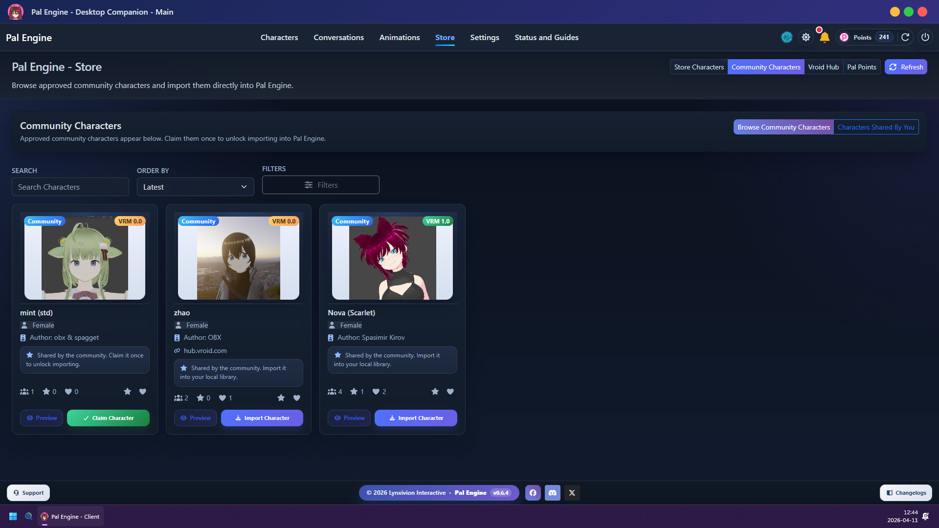 Pal Engine - Desktop Companion screenshot 3
