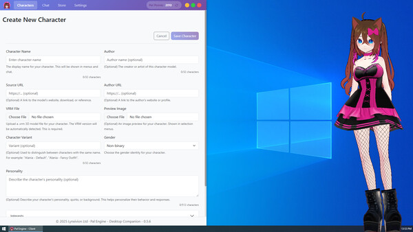Pal Engine - Desktop Companion.
