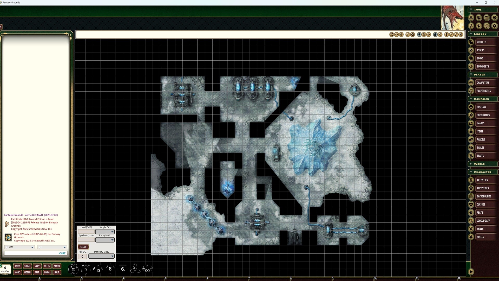 Fantasy Grounds - Pathfinder RPG - Flip-Mat: Alien Ruinsのスクリーンショット 1