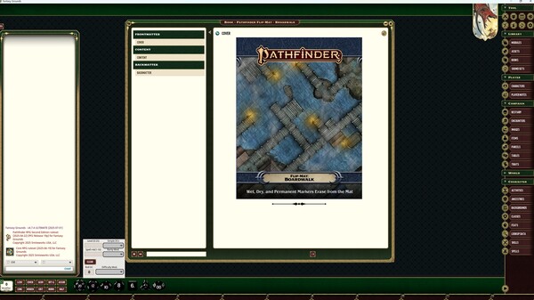 Fantasy Grounds - Pathfinder RPG - Flip-Mat: Boardwalk