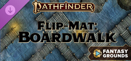 Fantasy Grounds - Pathfinder RPG - Flip-Mat: Boardwalk cover art