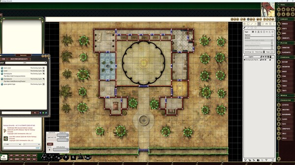 Fantasy Grounds - Pathfinder RPG - Flip-Mat: The Enmity Cycle