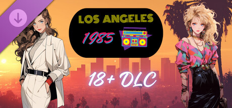 Los Angeles 1985 18+ Patch