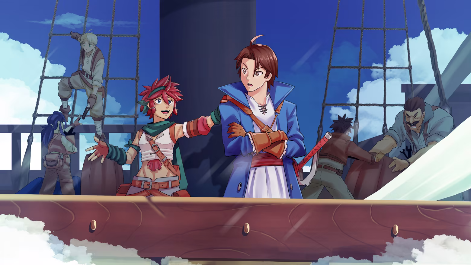 Crew Aboard the Cormorant