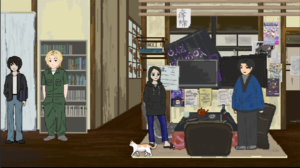 I Am a Dorm Resident (but Cat) screenshot 2