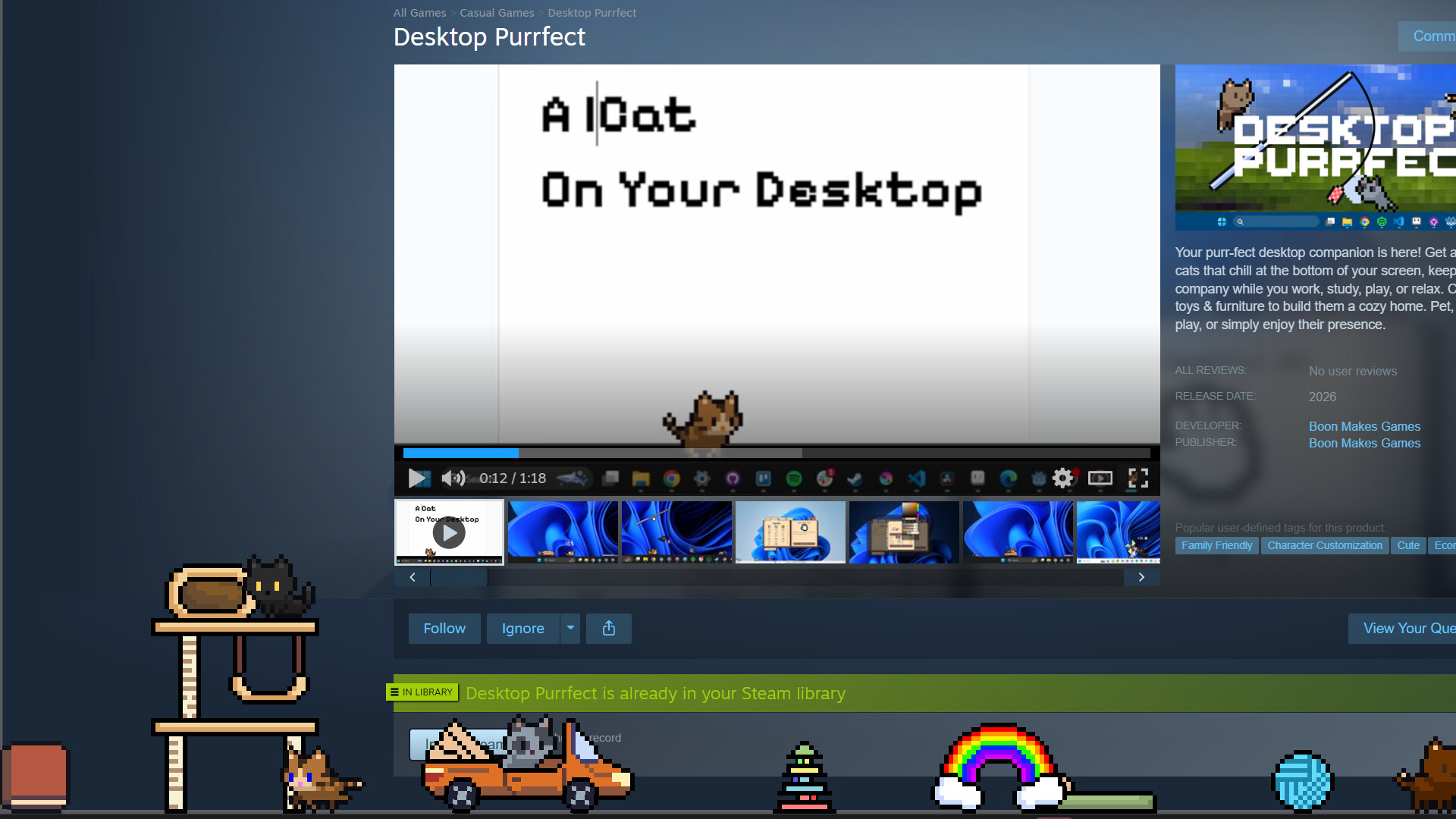 Desktop Purrfect Featured Screenshot #1