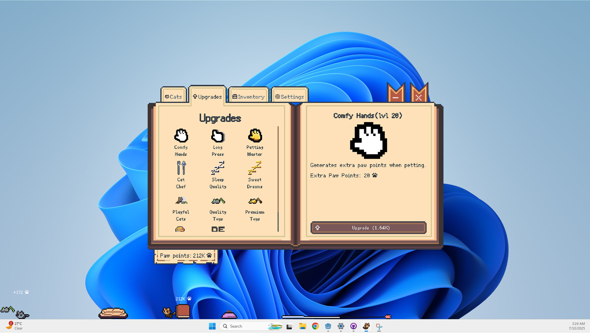 Desktop Purrfect screenshot #3