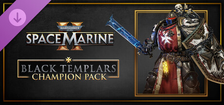 Warhammer 40,000: Space Marine 2 - Black Templars Champion Pack Banner