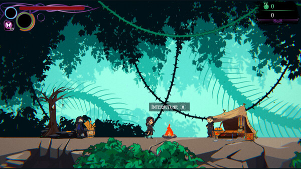 Screenshot of La última promesa: Los demonios del alma. gameplay showing in-action mechanics