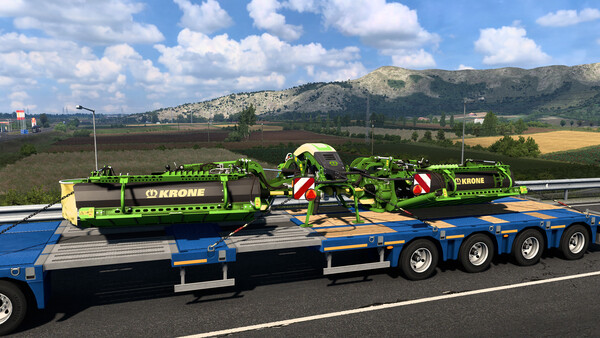 Euro Truck Simulator 2 - KRONE Agriculture Equipment — скриншот 10
