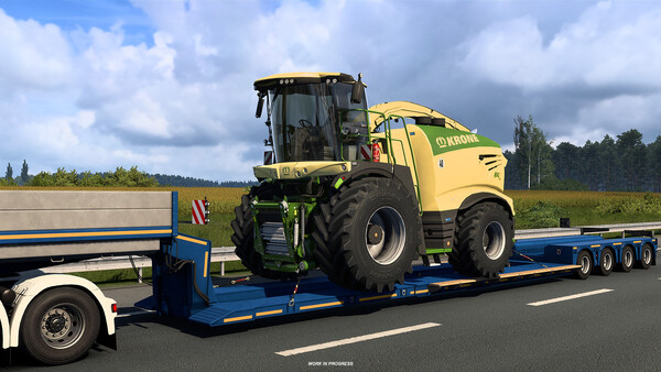 Euro Truck Simulator 2 - KRONE Agriculture Equipment