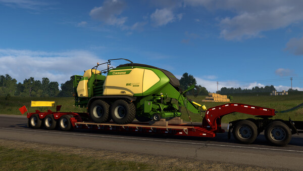 American Truck Simulator - KRONE Agriculture Equipment — скриншот 6