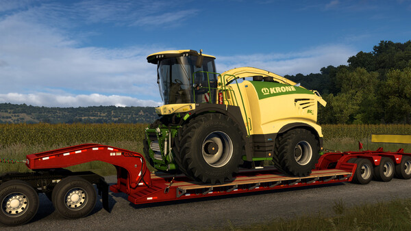 American Truck Simulator - KRONE Agriculture Equipment — скриншот 11