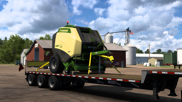 American Truck Simulator - KRONE Agriculture Equipment — скриншот 2