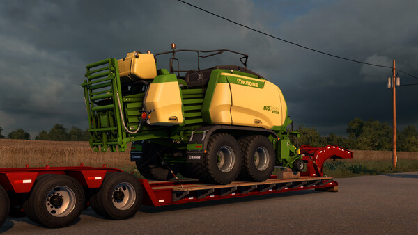 American Truck Simulator - KRONE Agriculture Equipment — скриншот 4
