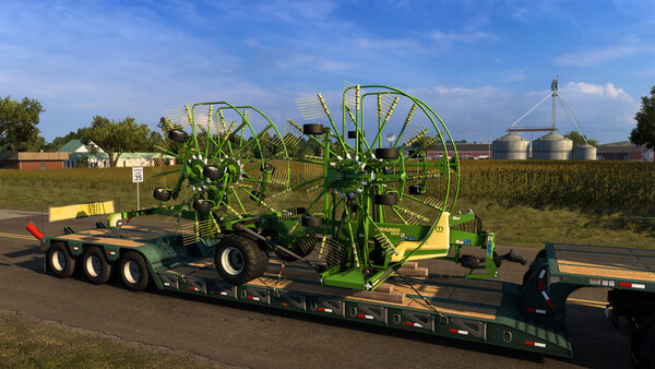 American Truck Simulator - KRONE Agriculture Equipment — скриншот 13