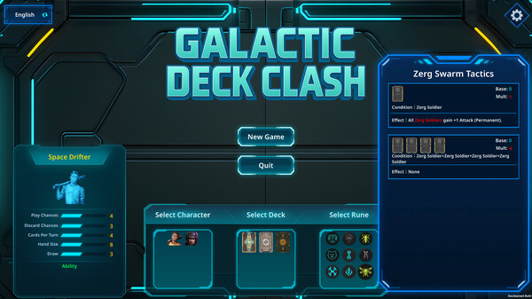 Galactic Deck Clash Demo screenshot 6